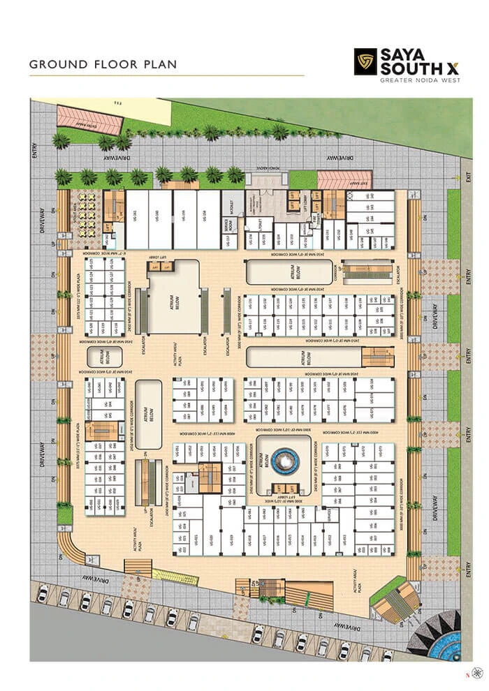 saya south x commercial property in noida